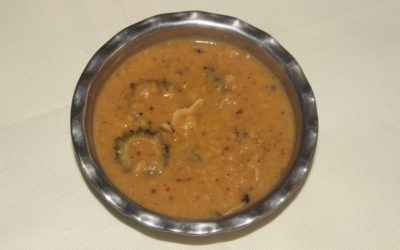Bitter Gourd Kootu- Another Method